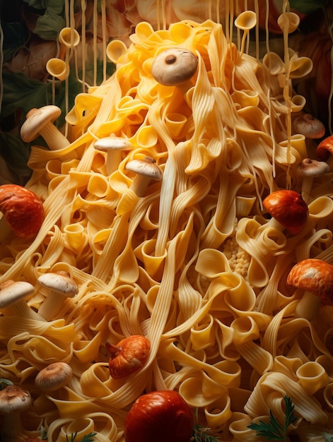 Una imagen de pasta para los amantes de la pasta