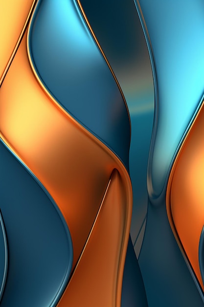 imagen de un patrón con colores al estilo renderizado en cinema4d