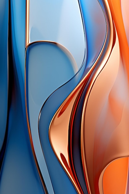 imagen de un patrón con colores al estilo renderizado en cinema4d