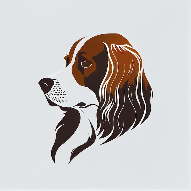 Una imagen de un perro con una cara marrón y negra.