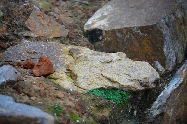 Imagen de piedra grande con textura de alta definición completa