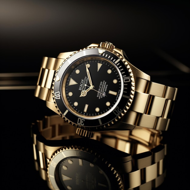 imagen publicitaria de un rolex