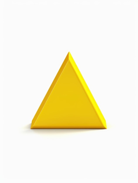 una imagen realista de un amarillo sólido Generativo Ai