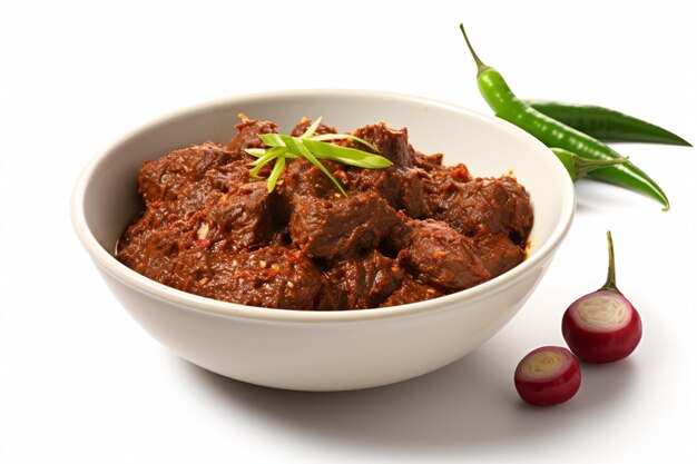 una imagen de rendang