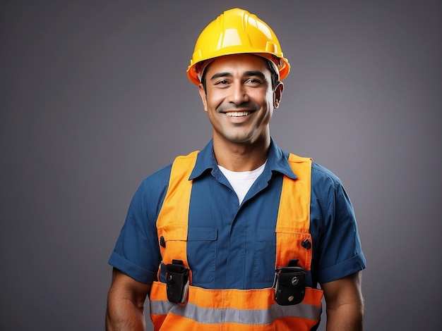 Foto imagen de retrato de happy labour para una pancarta o un cartel