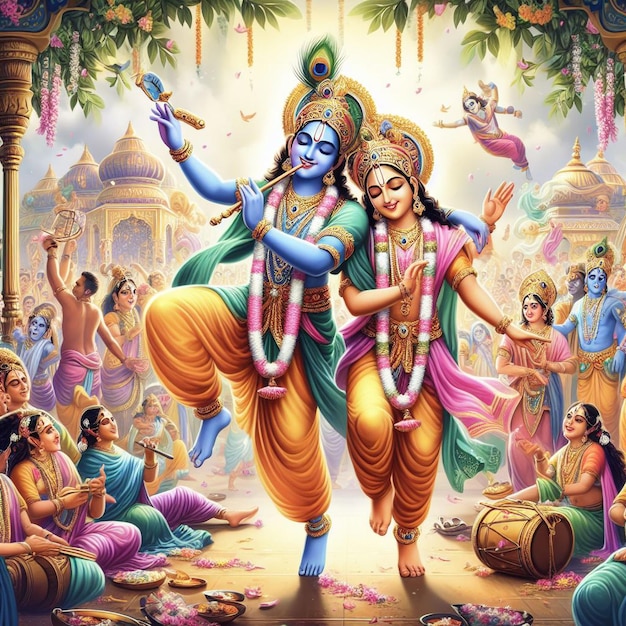 La imagen del Señor Shri Krishna