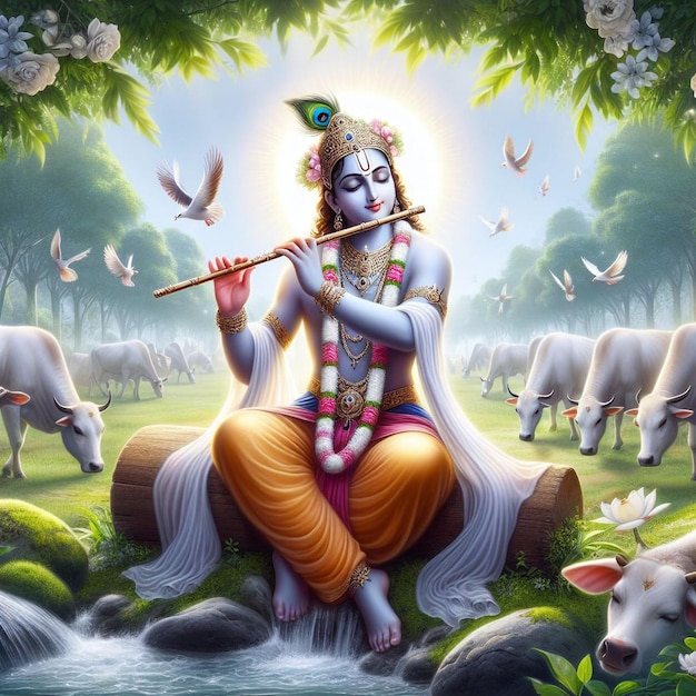 La imagen del Señor Shri Krishna