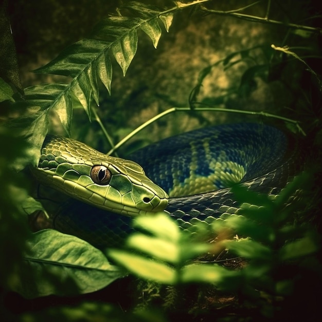 Foto imagen de serpiente