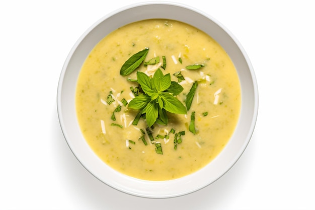 Imagen de sopa de papaya verde