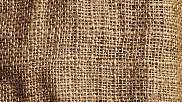 Una imagen de stock visualmente cautivadora con una textura áspera de arpillera que muestra un tejido grueso y sin costuras para una auténtica sensación rústica perfecta para agregar un toque de atractivo natural a la espalda