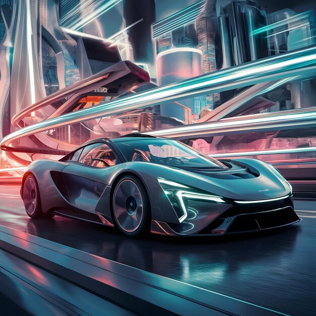 Una imagen de supercoche
