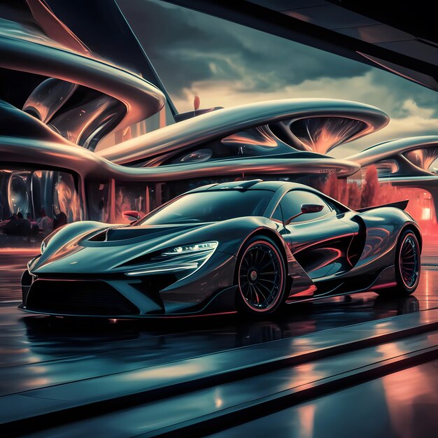 Una imagen de supercoche