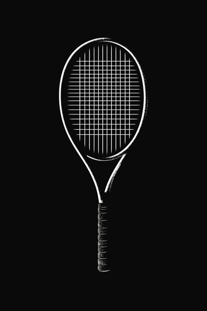 Foto la imagen del tenis