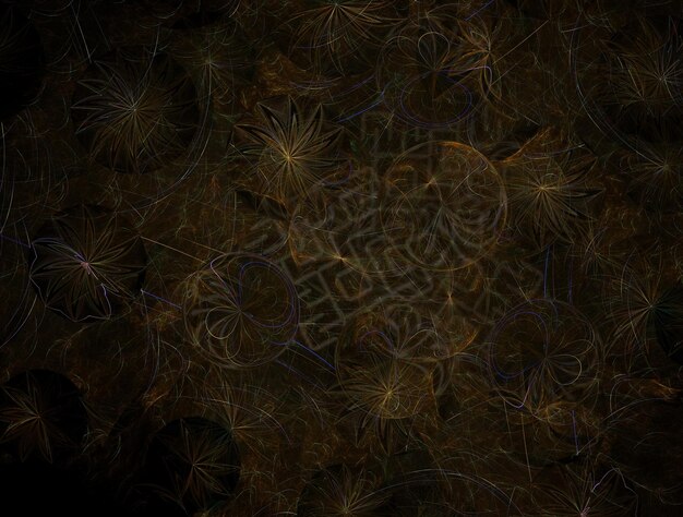 Foto imagen de textura fractal exuberante imaginario resumen de antecedentes