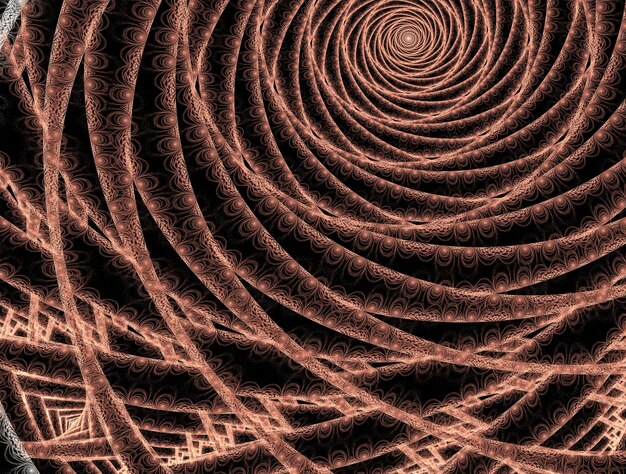 Imagen de textura fractal exuberante imaginativa resumen antecedentes