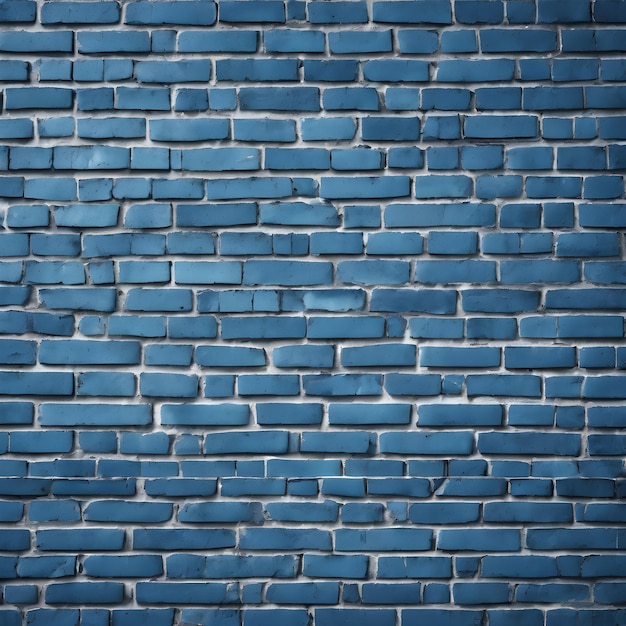 imagen de la textura de la pared de ladrillo azul