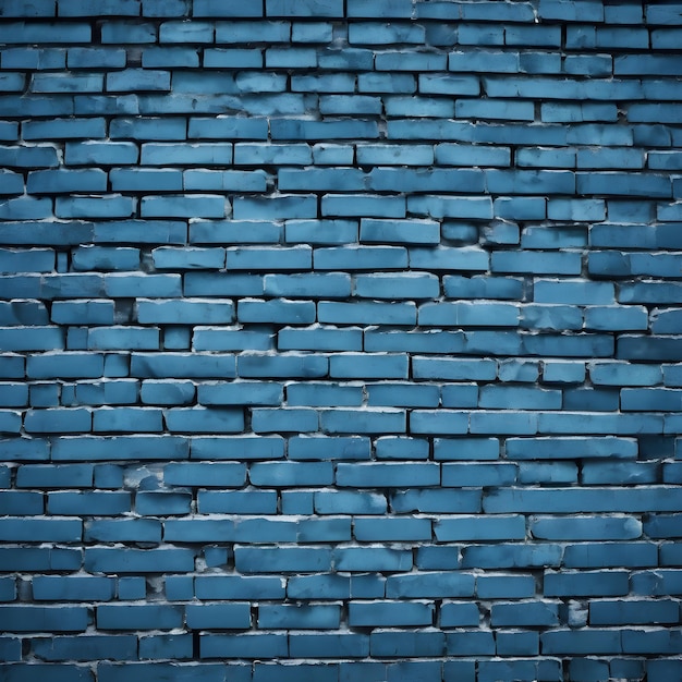 imagen de la textura de la pared de ladrillo azul