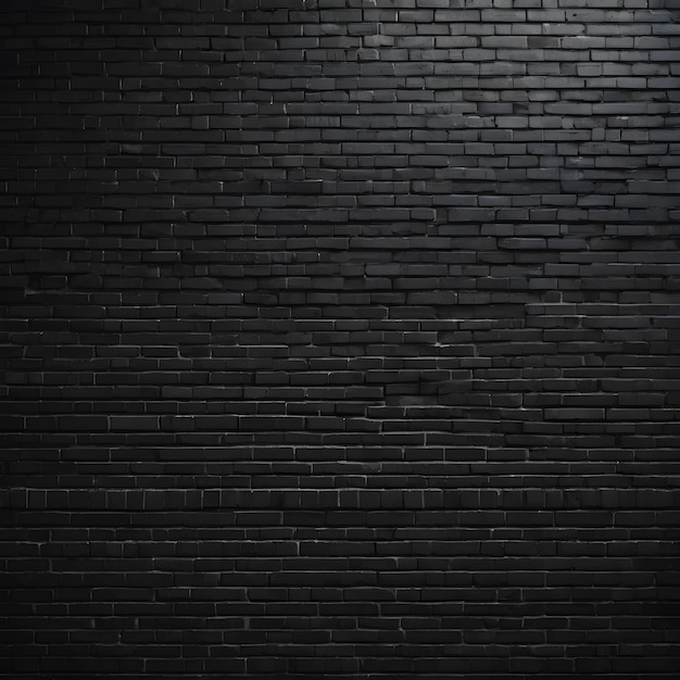 imagen de la textura de la pared de ladrillo negro