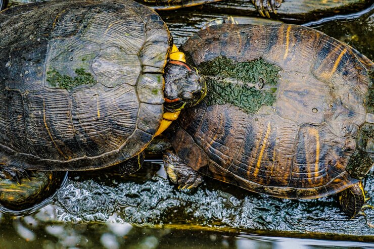 Foto imagen de la tortuga de luz