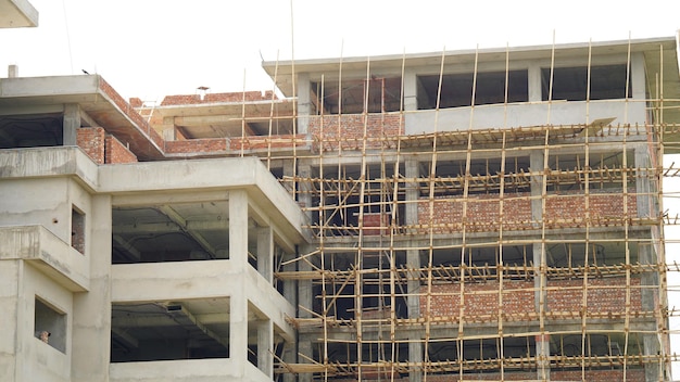 Imagen de trabajo de construcción de edificio