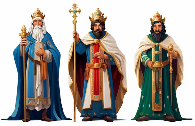 imagen de los tres reyes magos