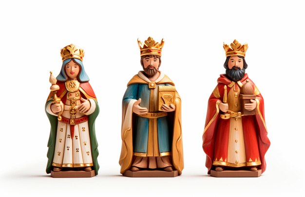 Foto imagen de los tres reyes magos