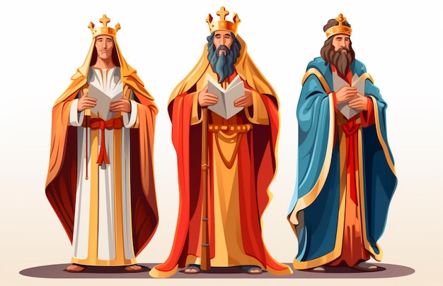 imagen de los tres reyes magos