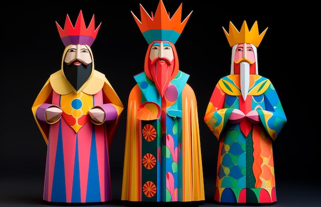 imagen de los tres reyes magos