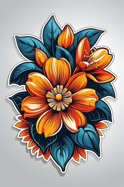 Imagen del vector de la flor