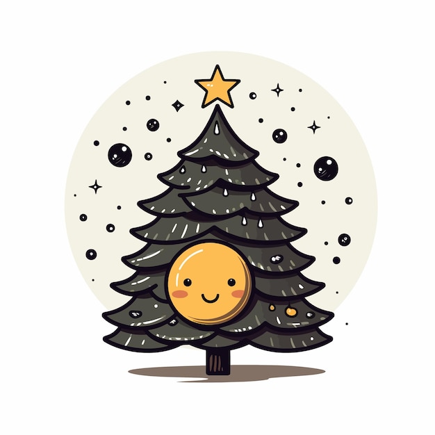 Imagen vectorial sobre el día de Navidad