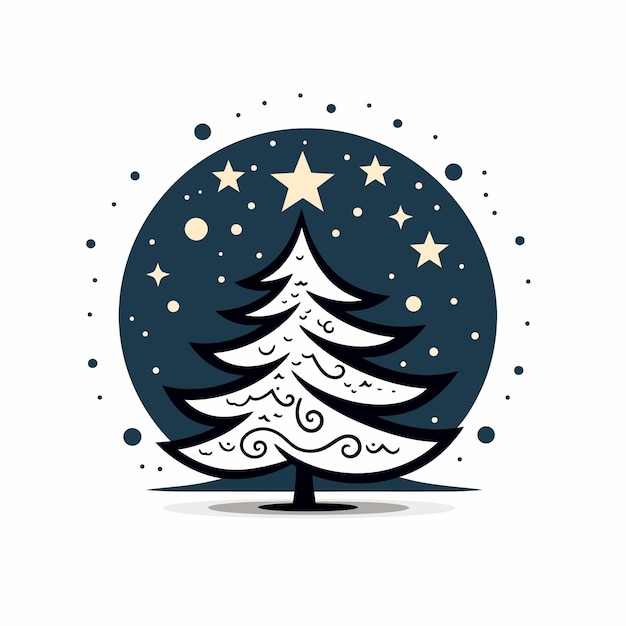 Imagen vectorial sobre el día de Navidad