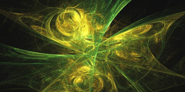 Una imagen verde y amarilla de una flor con la palabra amor.