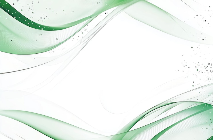 una imagen verde y blanca de agua en un marco de vidrio