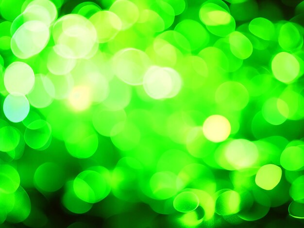 Foto imágenes de alta resolución de fondo de luz de bokeh verde abstracto