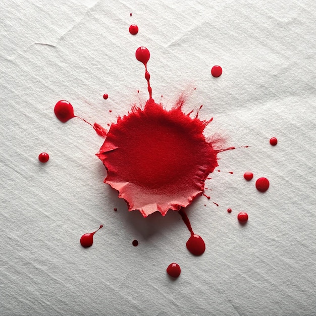 Imágenes de ampollas de sangre de guía visual