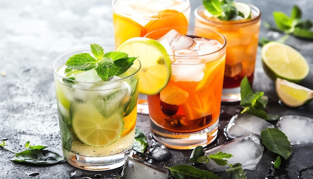 Imágenes de bebidas deliciosas y hermosas