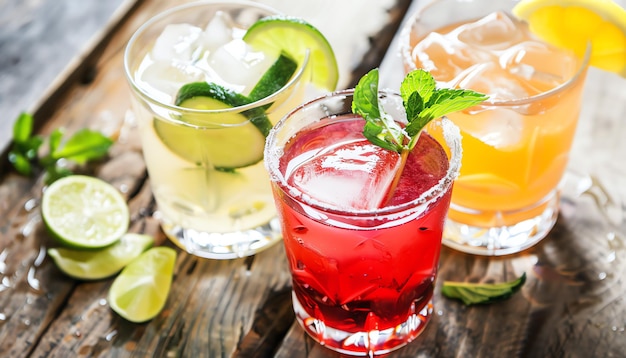 Imágenes de bebidas deliciosas y hermosas