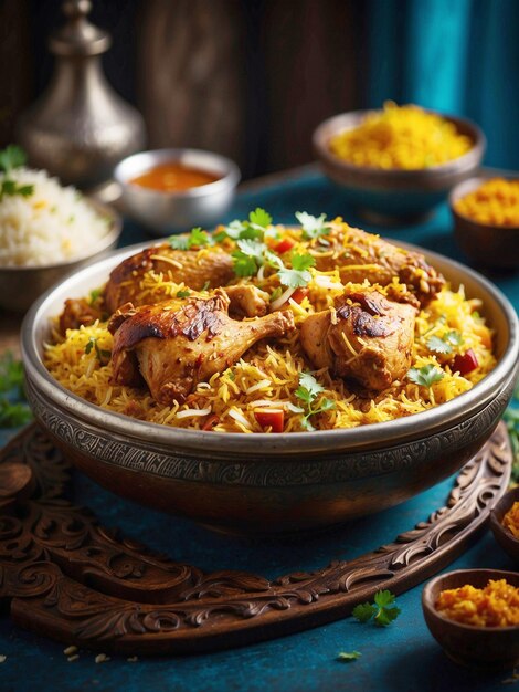 Foto imágenes de biryani