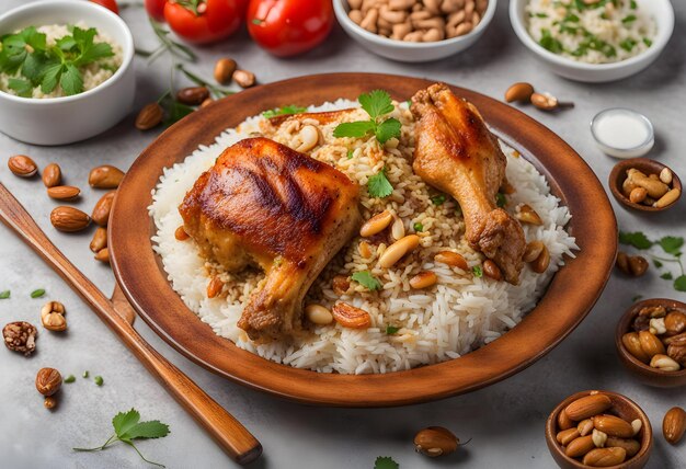 Foto imágenes de comida muy bonitas fotos de comida hermosas fotos de comida se comida diferente comida colorida comida paisaje ai gen