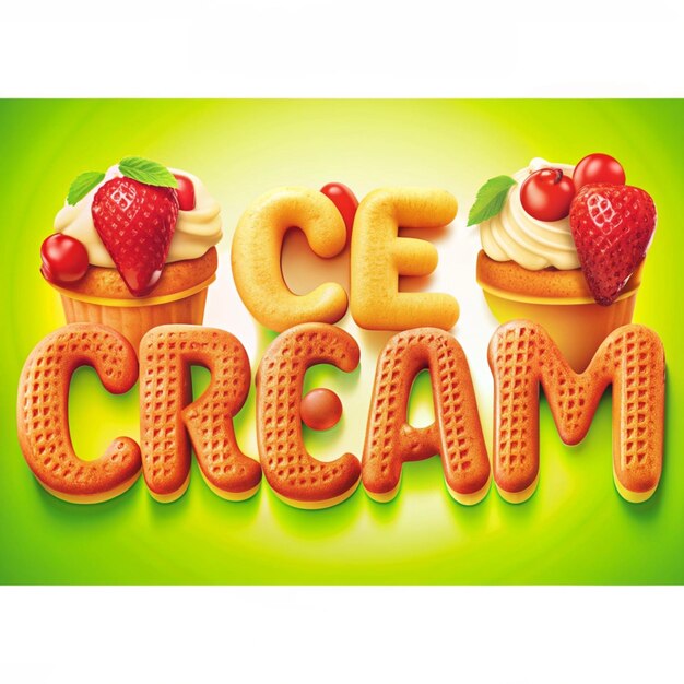 Imágenes creativas de helado
