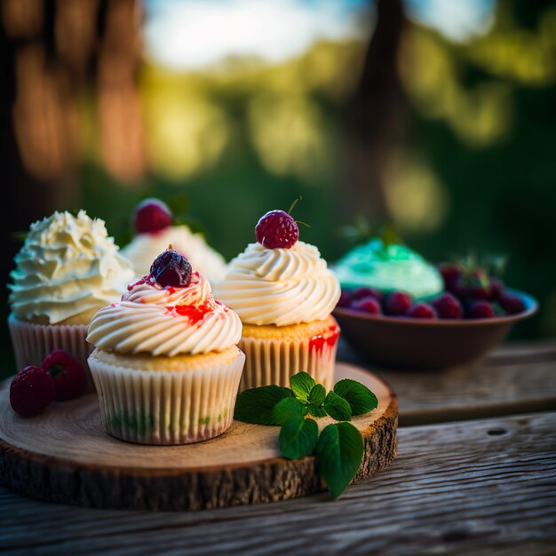 Imágenes de cupcake with cream