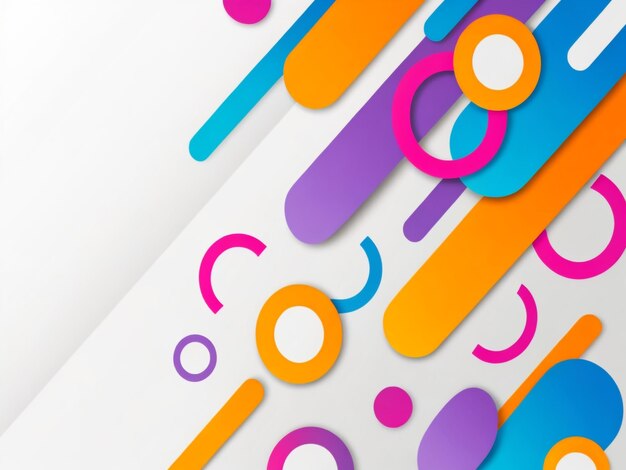 Foto imágenes de diseño de fondo abstractas de papel tapiz ai generado