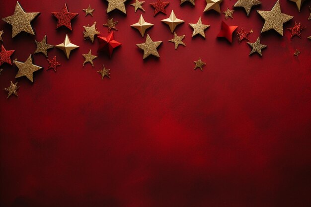 Imágenes de fondo y espacio de copia de la Estrella de Navidad