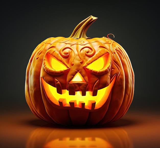 Imágenes para gráficos de calabazas de Halloween Pumpkinsjpg en el estilo de iluminación realista.