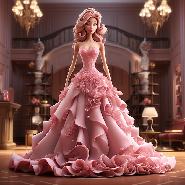 Imágenes impresionantes de la elegancia de las muñecas Barbie