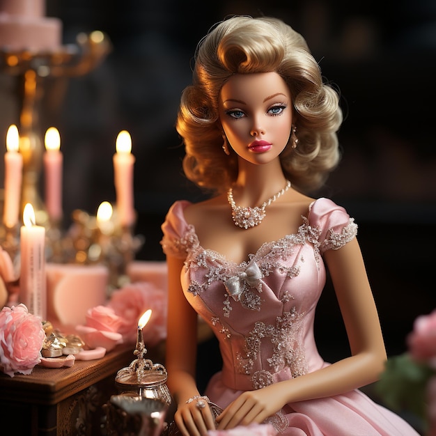 Imágenes impresionantes de la elegancia de las muñecas Barbie