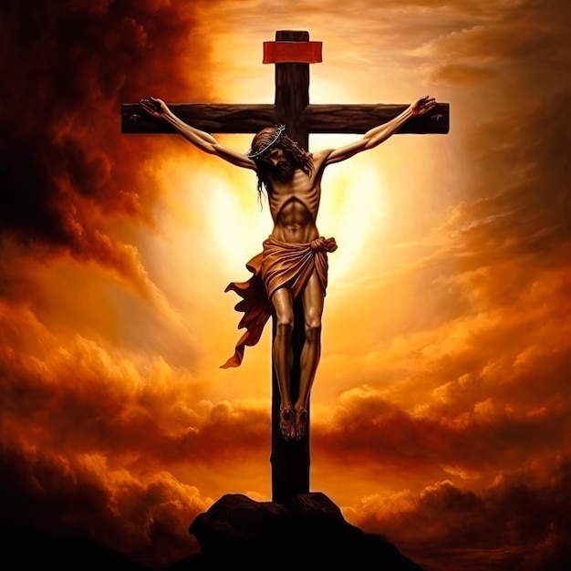 Imágenes de Jesucristo en la Cruz del Calvario