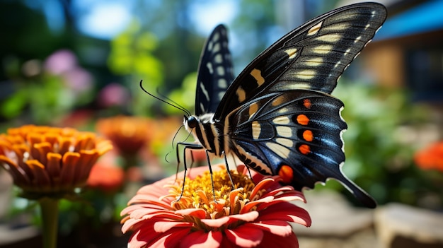 imágenes de mariposas coloridas HD 8K fondo de pantalla Stock Photographic Image