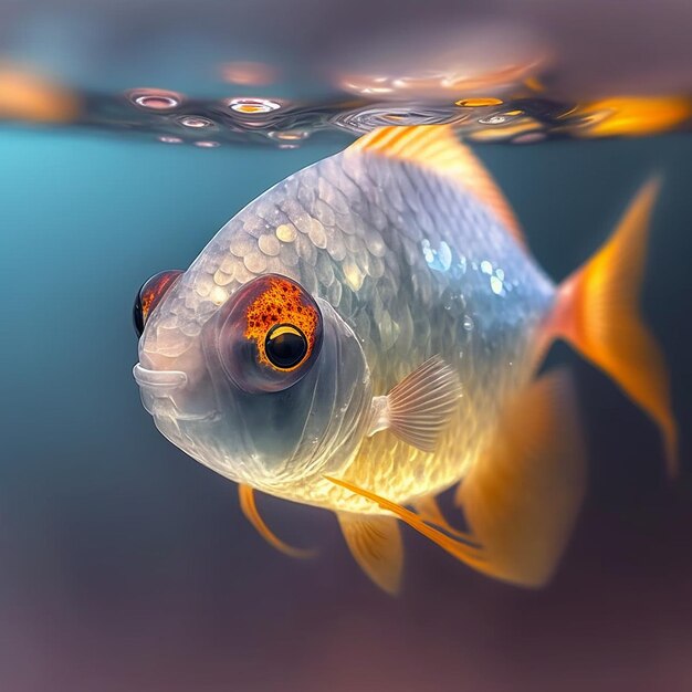 Las imágenes más bellas y coloridas del mundo con datos de peces de colores IA generativa