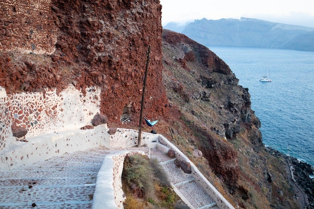 Imágenes del paisaje de Oia, Santorini